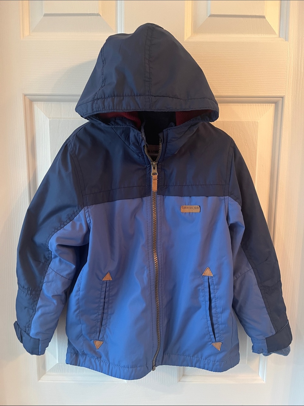 Kids Hooded Fleece Lined Jacket